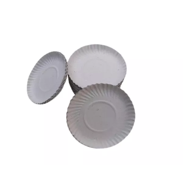 Bandeja De Carton Redond Gris 13,5 - 100/Bulto