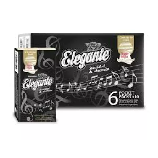 Pañuelo Eleg. Pocket 6X10 Triple Hoja Sa- 27/Bulto